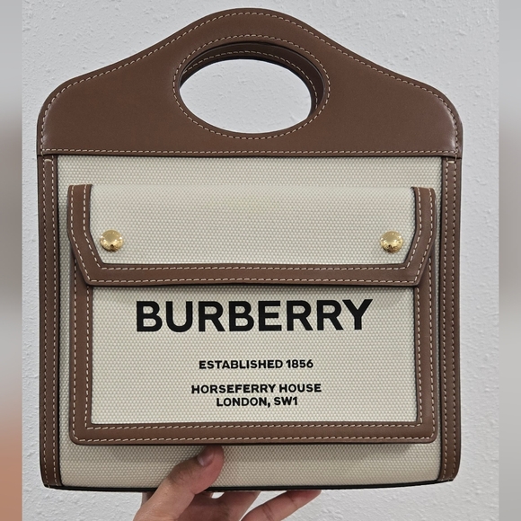 Burberry Handbags - Mini Pocket Bag Natural/malt brown
